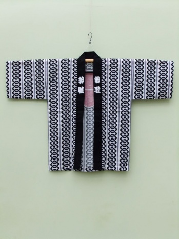 Blue matsuri festival cotton Japanese happi coat - Vintage kimono from ...